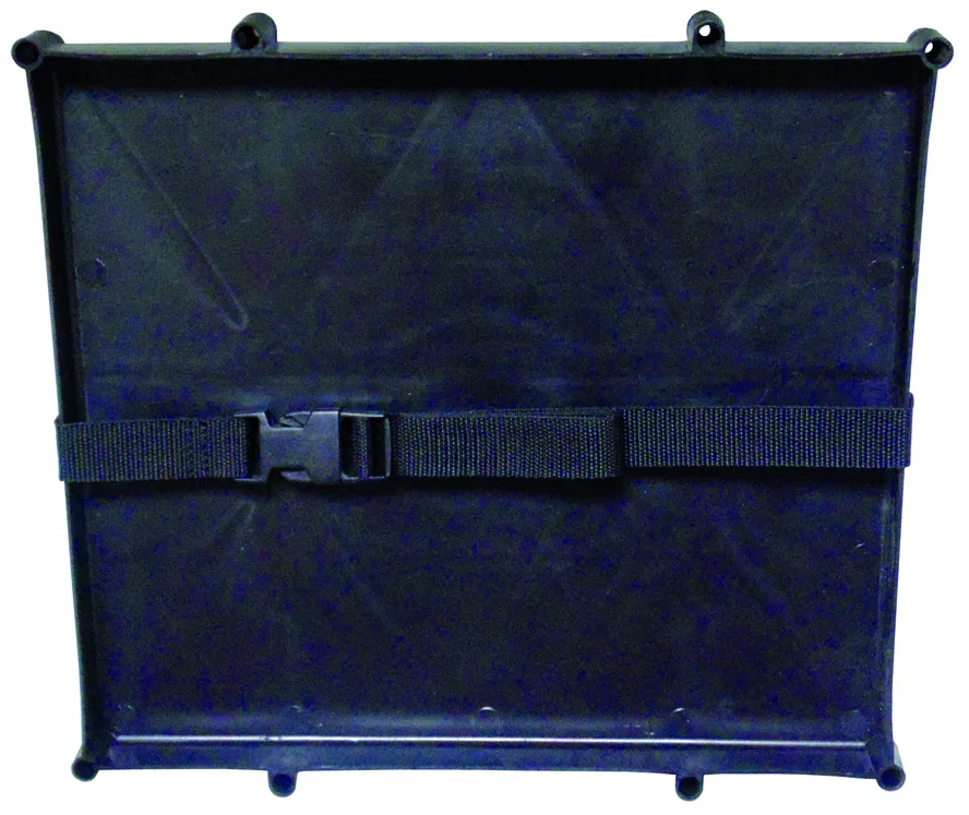 DBH-27P-DP – T-H MARINE Battery Tray, For Use With 27 Series Battery Polypropylene With Poly Strap Holds Two Batterie...
